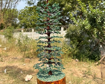 Green Jade Gemstone Tree: Healing Crystal Home Decor, Positive Energy