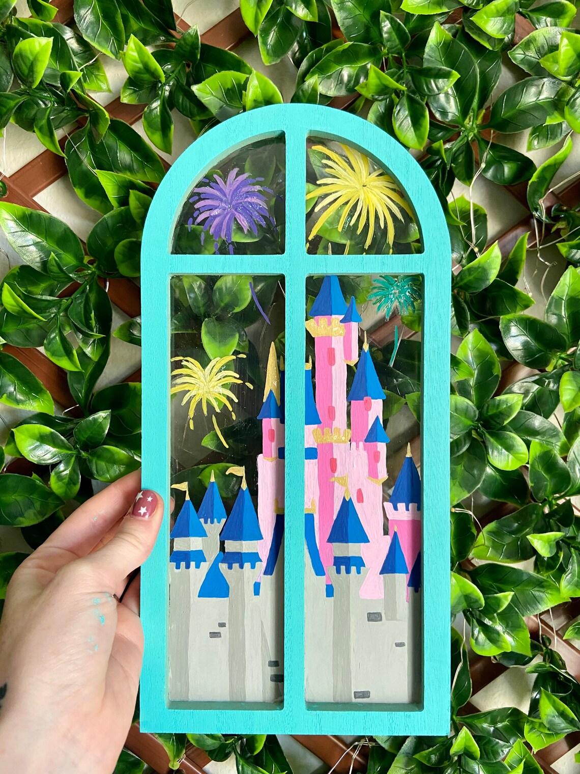 Wo Träume wahr werden Faux Fenster Etsy