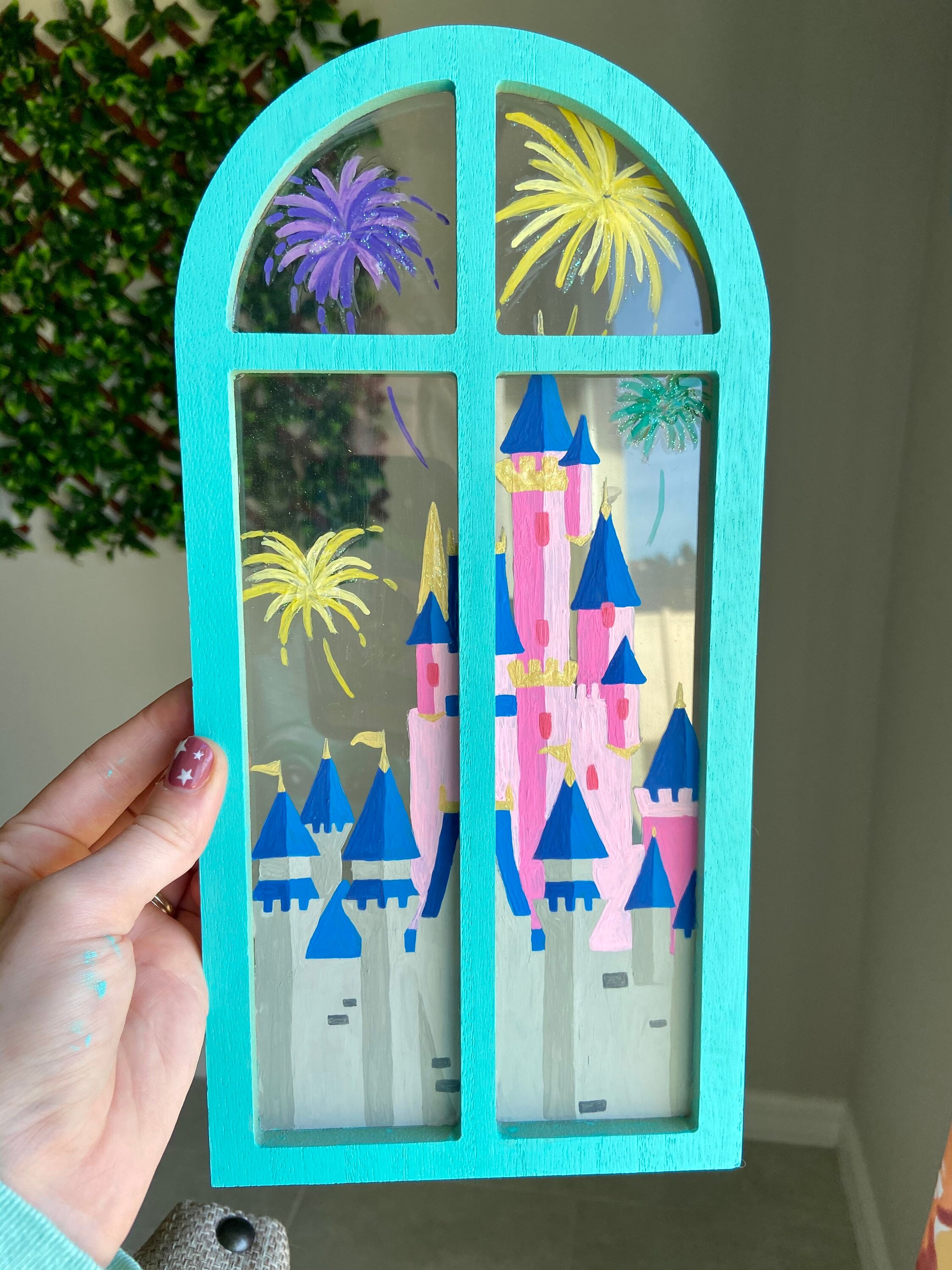 Wo Träume wahr werden Faux Fenster Etsy