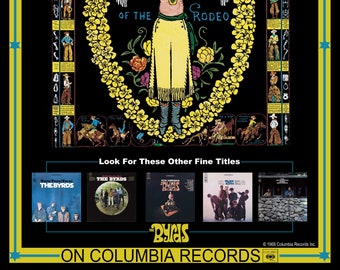 Byrds Sweetheart of the Rodeo Promo Poster