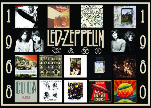 Led Zeppelin 日本盤LP 10セット14枚　EP盤1枚　ポスター1枚 Led Zeppelin Horizontal 20