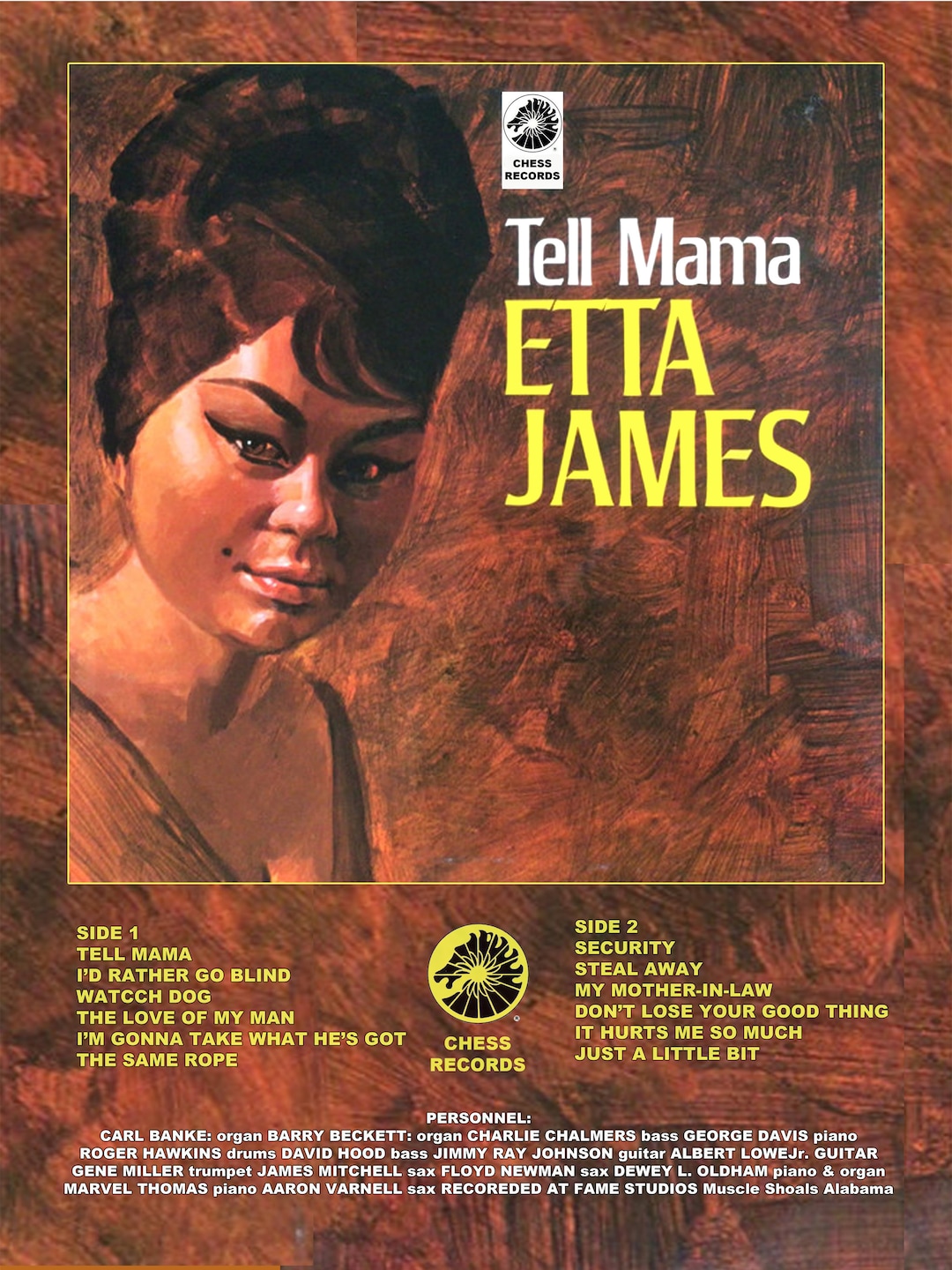 洋楽 Etta James Security & Tell Mama LP Tell Mama Vinyl LP by Etta James | Second Line Records