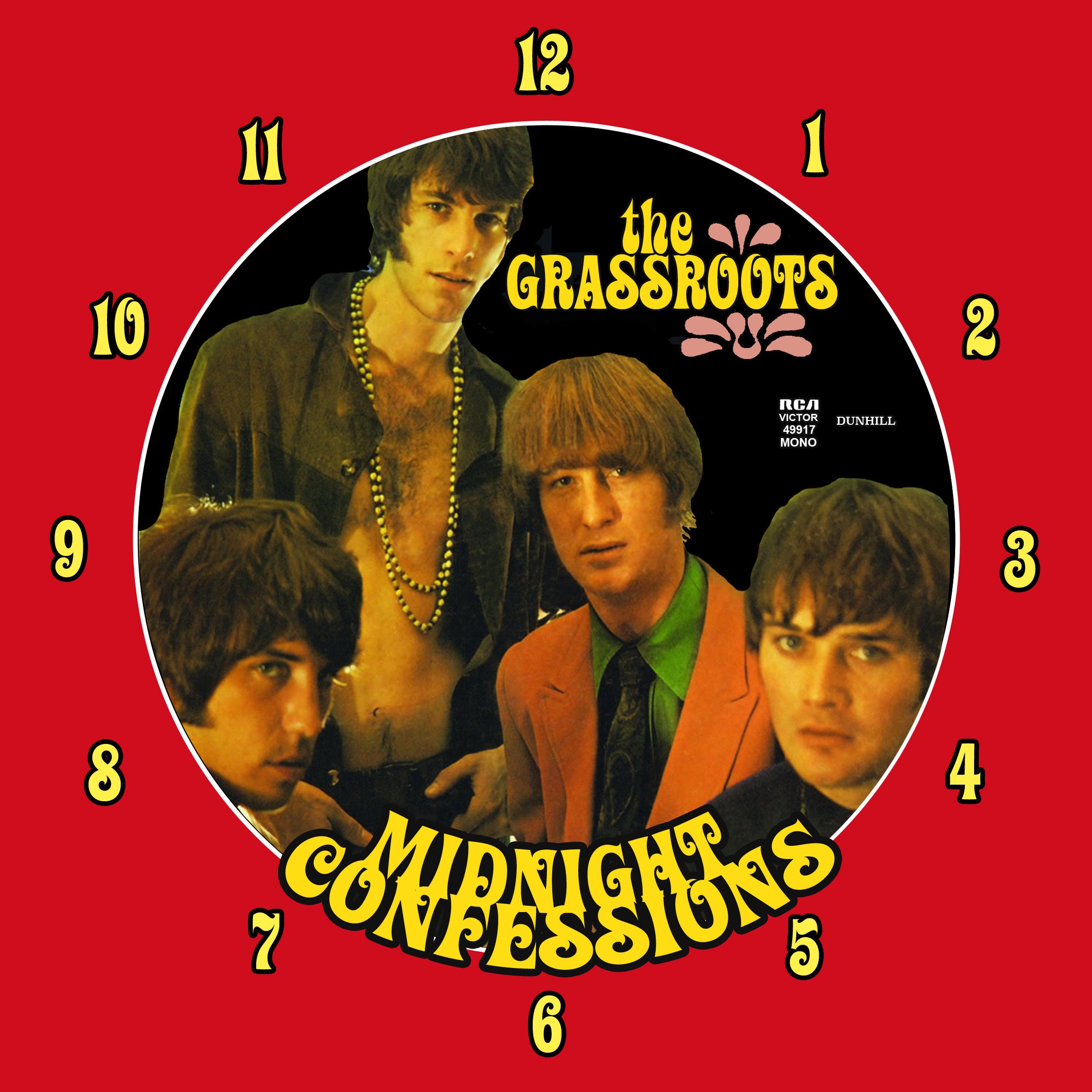 Grass Roots Midnight Confessions 1960's Rock N Roll BRAND