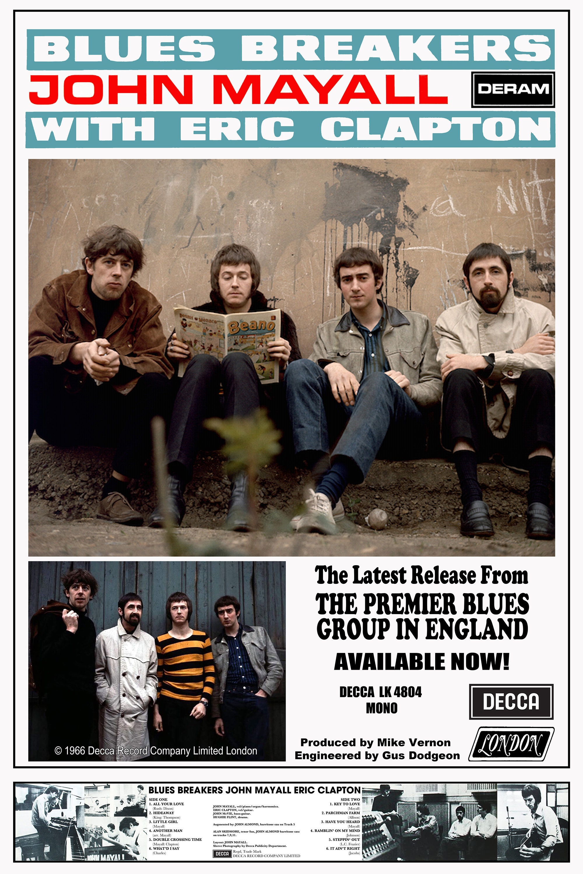 洋楽 John Mayall Blues Breakers John Mayall's Blues Breakers - Bare Wires - Amazon.com Music