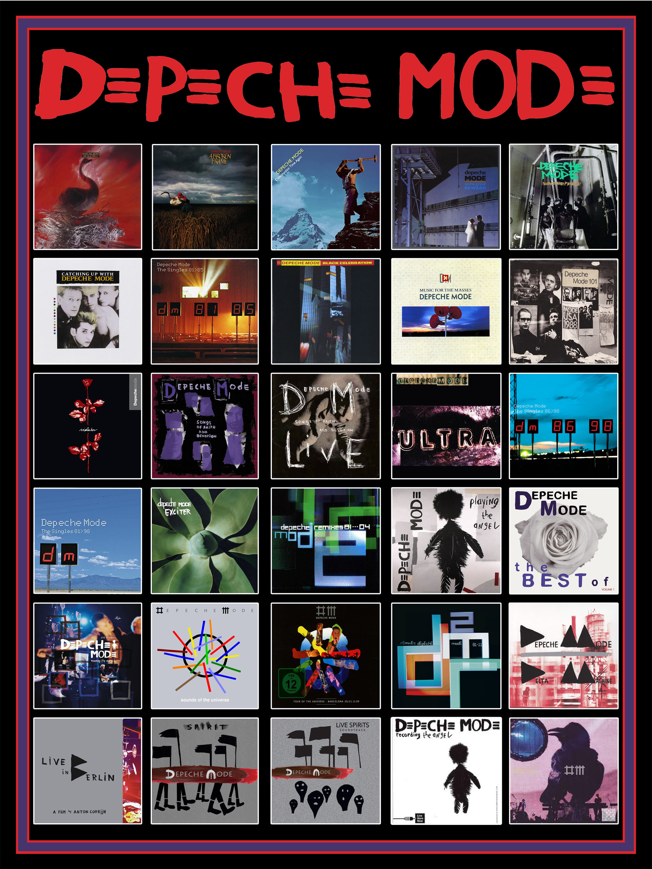 Depeche Mode Albums