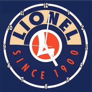 LIONEL Train Clock 掛け時計 Vintage Lionel 1900-2000 100th Anniversary Centennial Train Clock