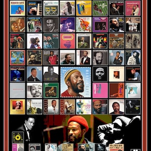 Marvin Gaye, Motown / Tamla Motown, LP-Cover, Singles Poster