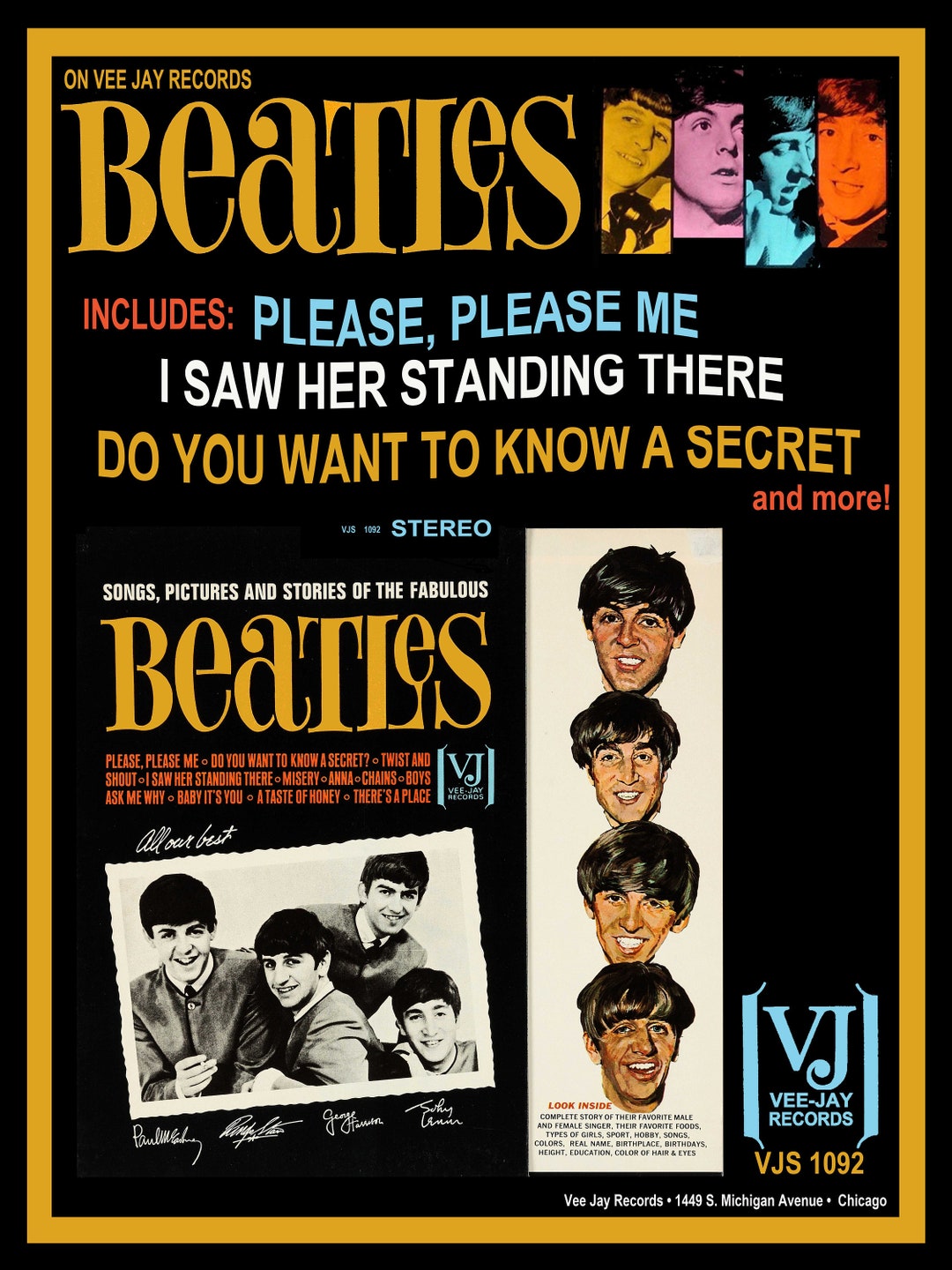 Beatles Vee Jay Records 