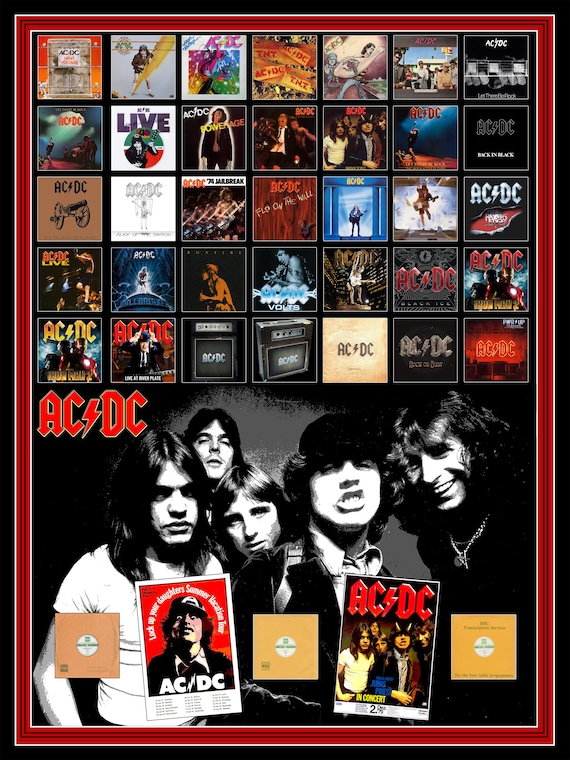 アンガス・ヤング★AC/ DC★POPアート・ポスター★B1サイズ AC/DC アンガス・ヤング 高画質 サイン フォト 写真 ポート