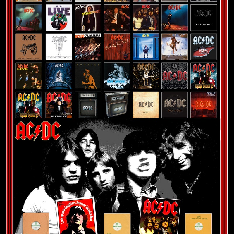 Ac Dc Concert Posters - Etsy