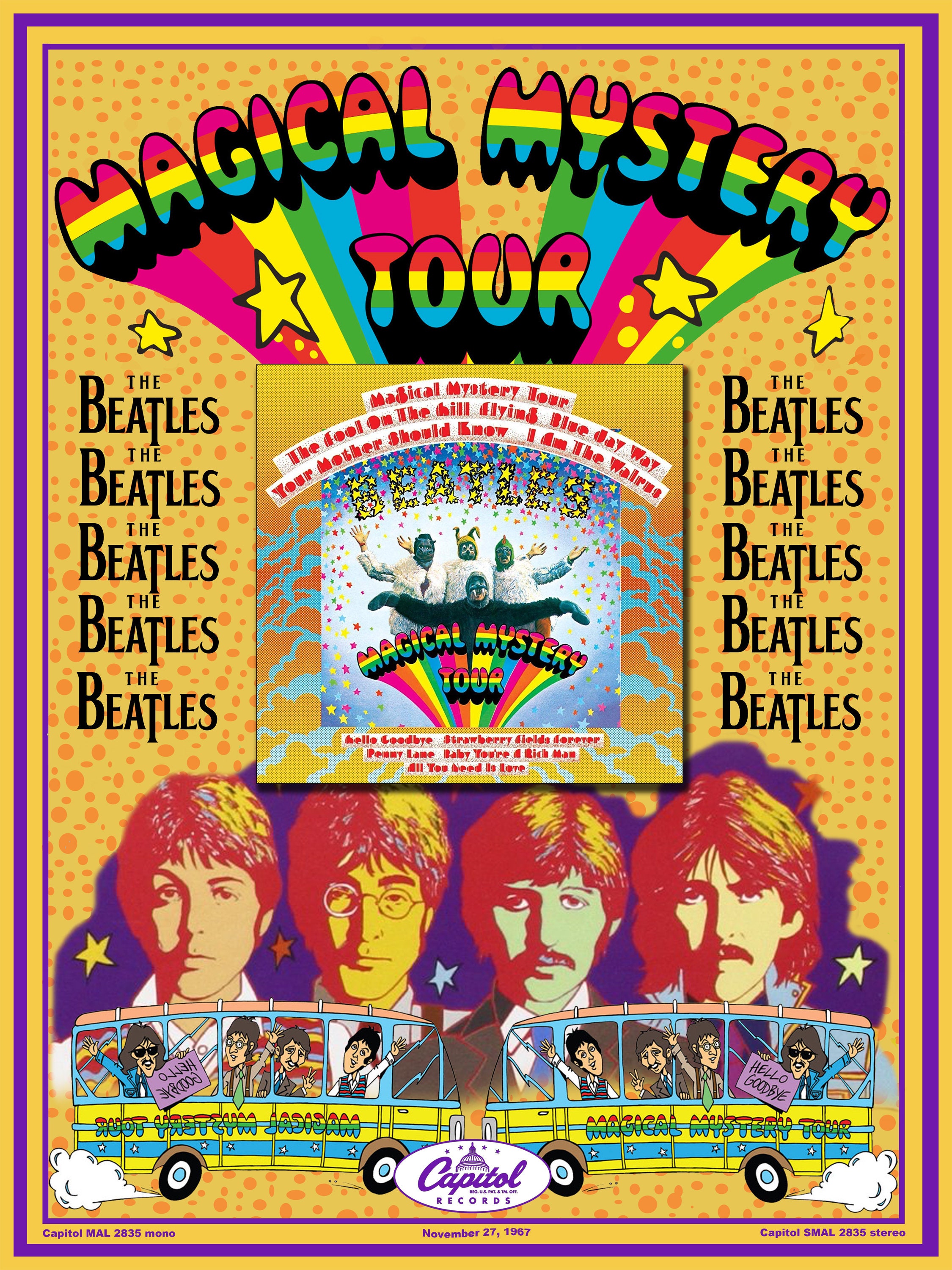 Beatles Magical Mystery Tour The Beatles Albums FGRA Beatles Magical Mystery Tour The Beatles Albums FGRA