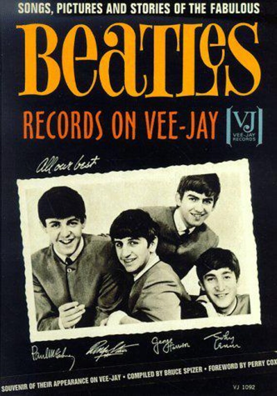 THE BEATLES on Vee - Jay: Songs, Pictures & Stories Hard Cover