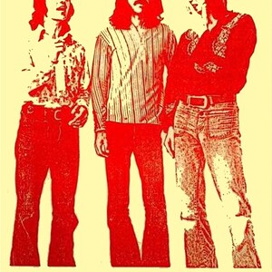Glass Harp, Phil Keaggy 18&quot;x24&quot; Reproduction Promo Photo Poster. (Cream, Jimi Hendrix, James Gang styled Power Trio from Cleveland, Ohio)