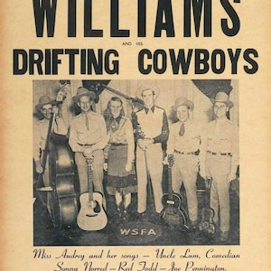 15&quot;x24&quot; Hank Williams 1949 Reproduction Live Appearance Poster