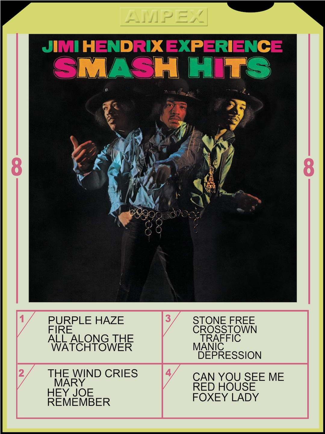 Jimi Hendrix Experience Smash Hits 18
