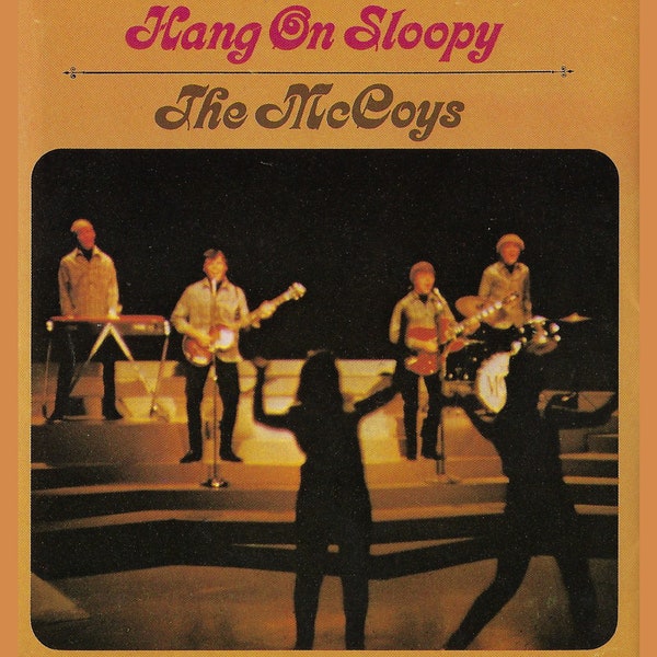 McCoys "Hang On Sloopy" "Fever" 18"x24" Full Color 1967 Hip Pocket Records Poster. Rick Derringer, Johnny Winter, Classic Rock