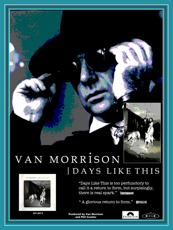 Van Morrison Days Like This LP Cover 