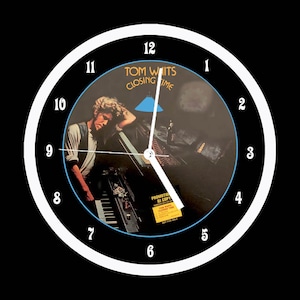 Tom Waits Closing Time Wall Clock