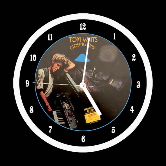 Tom Waits Closing Time Wall Clock - Etsy