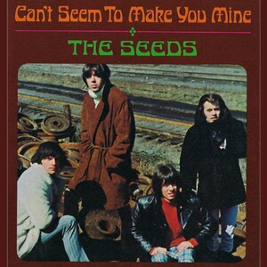 Seeds 1967 Hip Pocket Records 18&quot;x24&quot; Poster. Nuggets, Garage Rock Hits &quot;Pushin&#39; Too Hard&quot; and &quot;Can&#39;t Seem To Make You Mine&quot;