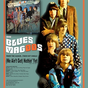 Blues Magoos Psychedelic Lollipop 18&quot;x24&quot; &quot;Promo Poster. Garage Rock &quot;We Ain&#39;t Got Nothin&#39; Yet&quot;