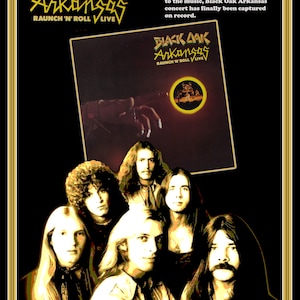 Black Oak Arkansas Raunch &#39;n Roll Jim Dandy Mangrum Poster