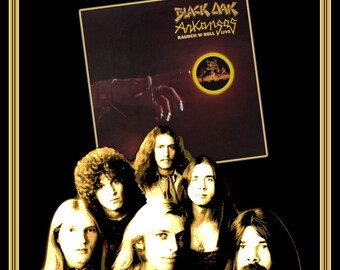 Black Oak Arkansas, Raunch -n- Roll Live, Vintage Record Album