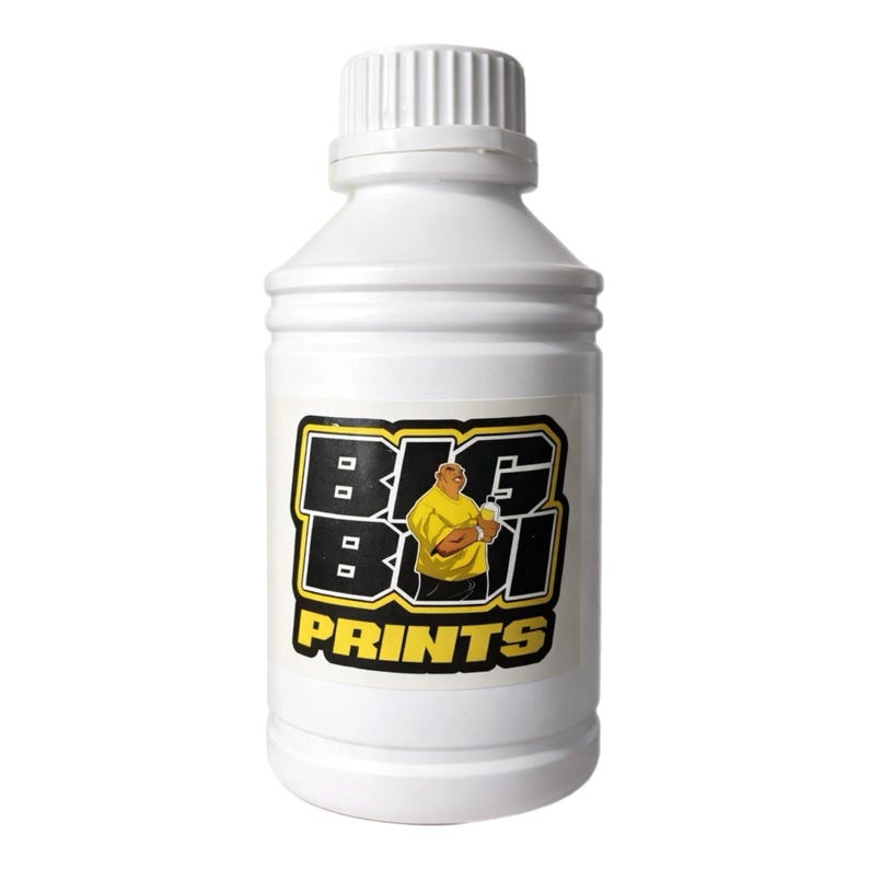 Big Boi Yellow DTF Ink (500ml) image 1