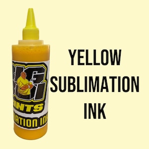 Gelbe Sublimationstinte 250ml
