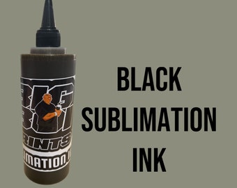 Pure Black Sublimation Ink 250ml Bottle