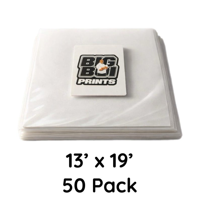 Big Boi DTF Film 50 PACK image 1