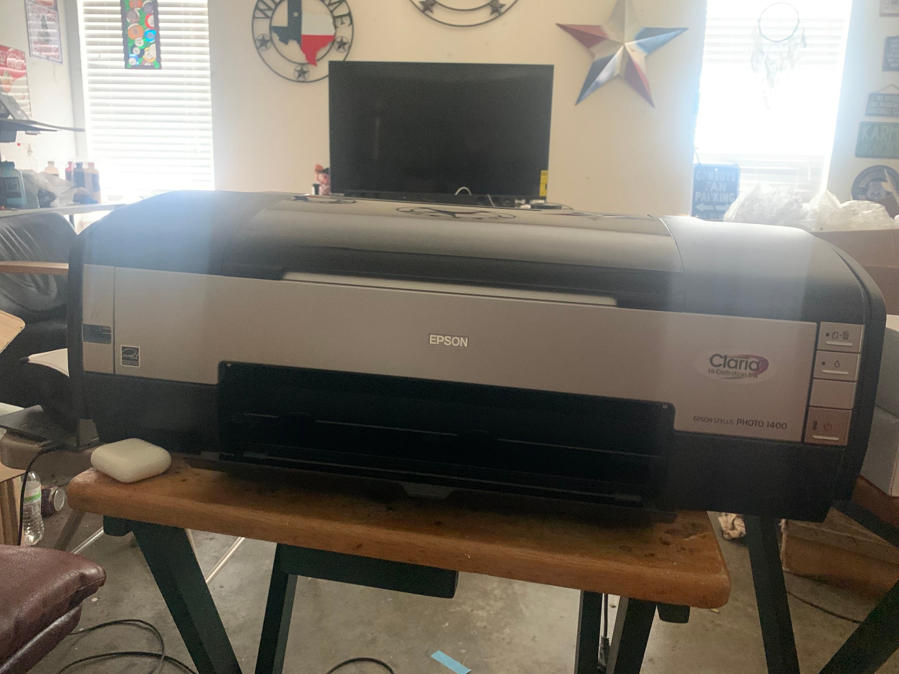 Epson 1400 Dtf Printer Comes With Two 