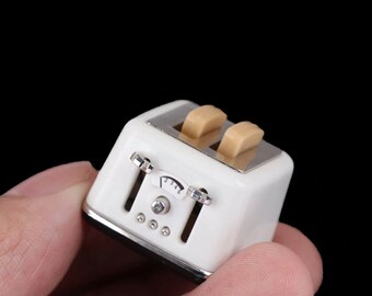 Dollhouse Miniature Toaster A2940Sv Falcon 1//12th Scale Non-Working