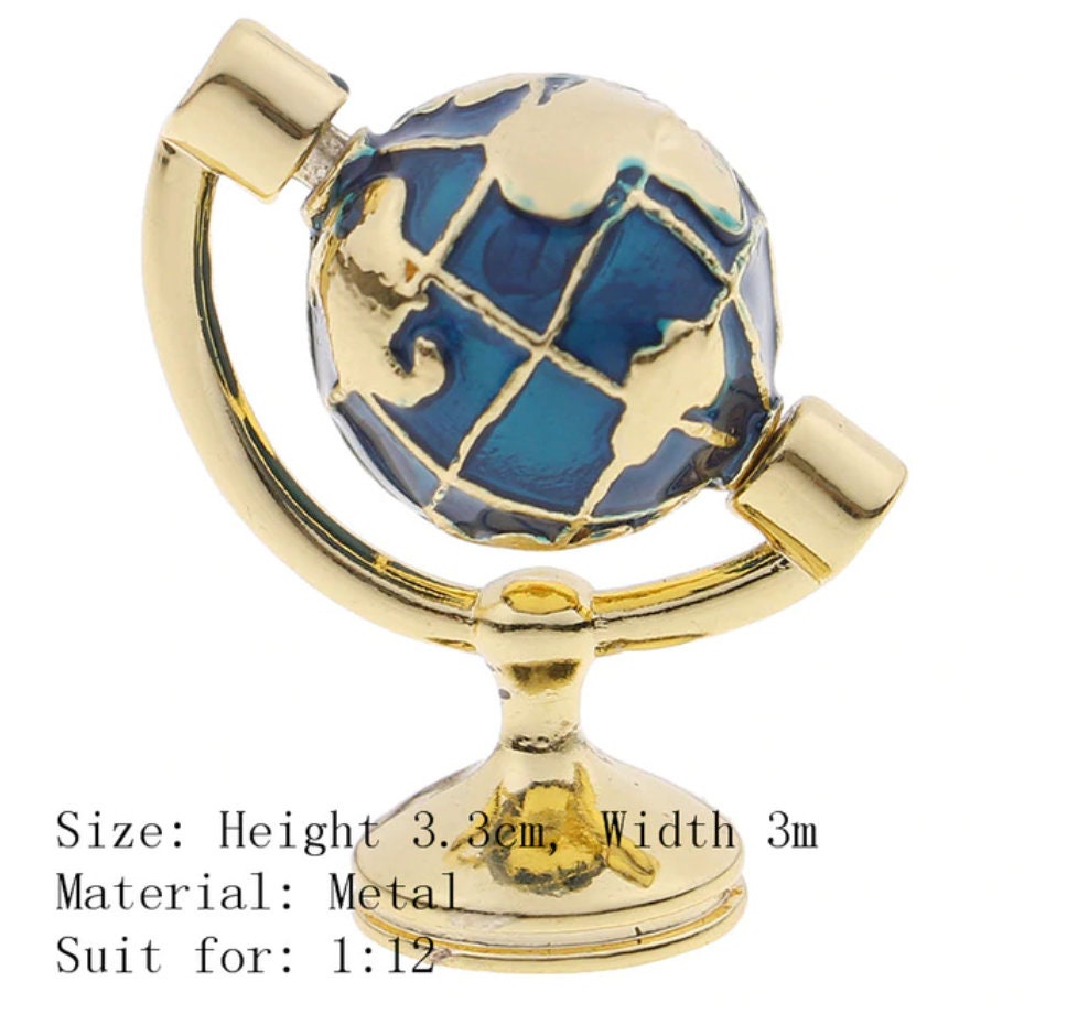 112 Miniature Globe Etsy
