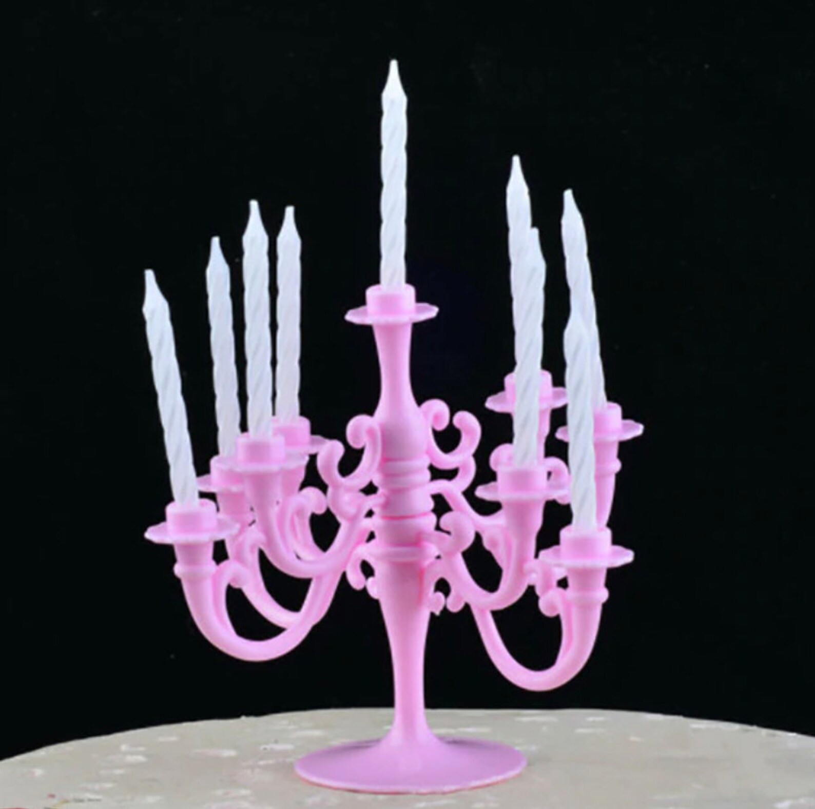 Dollhouse Miniature Candles and Candlestick Etsy