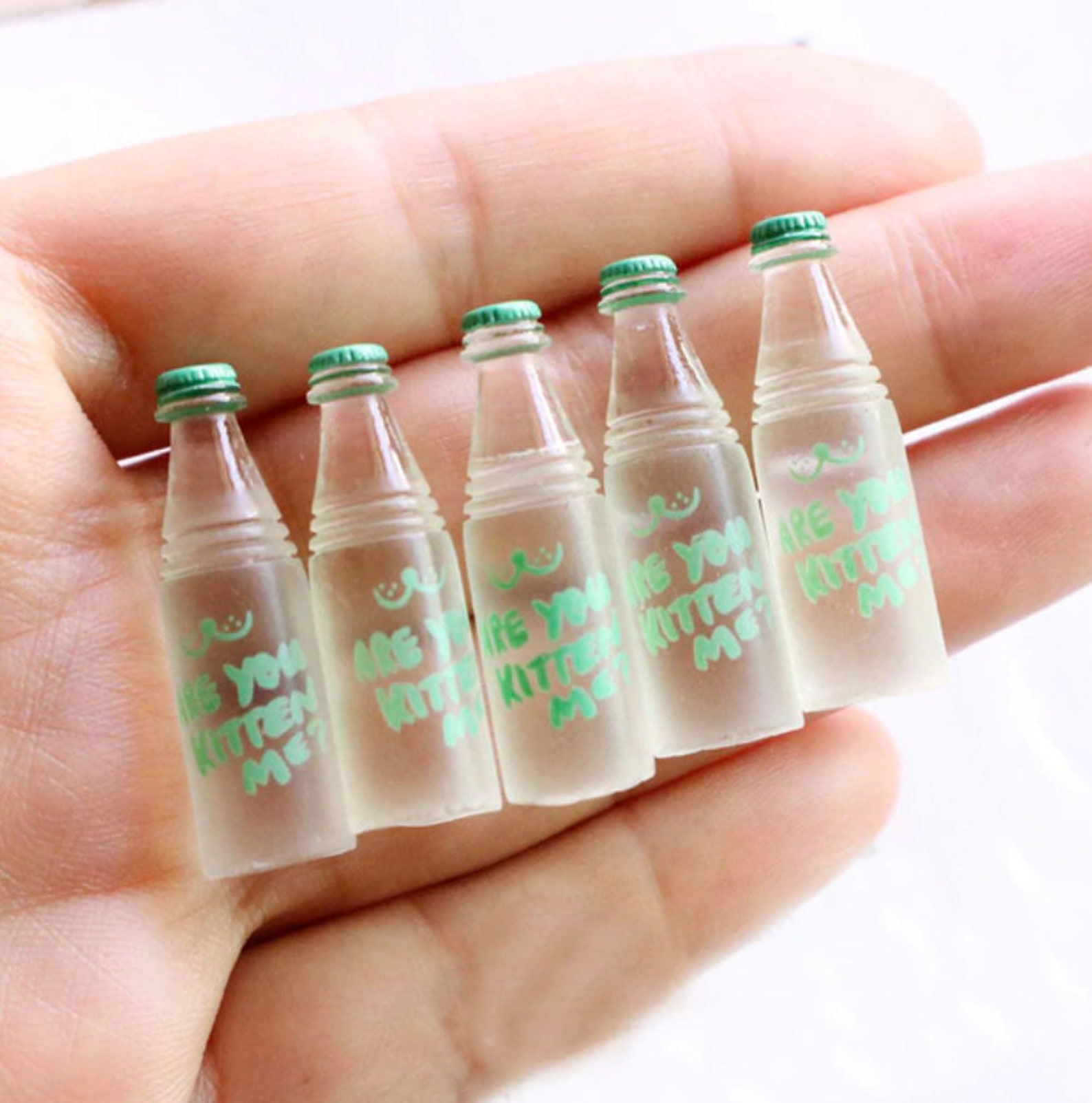 Miniature Dollhouse Bottle of Water Etsy