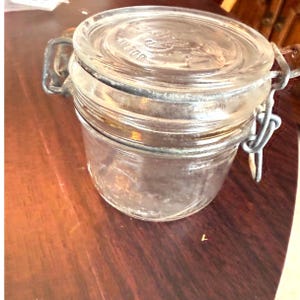 Glass Jars With Hinged Lid - Etsy