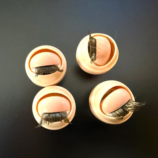 2 Pair Blinking Doll Eyes (4 Total), Blue Eyes