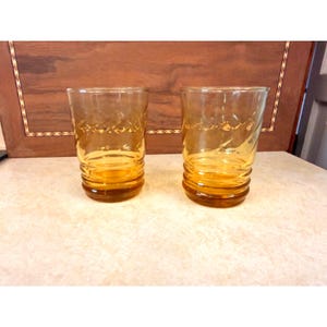 1950s Orange Juice Glasses - Etsy
