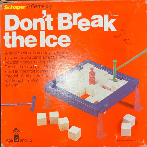 Dont Break Ice Game Etsy