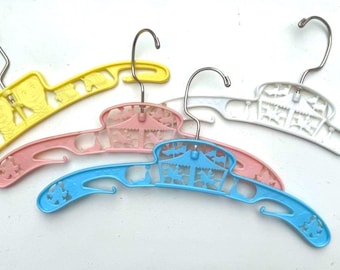 Vintage 1970s Baby Hangers; Circus or Humpty Dumpty, Your Choice, by Baby World, Made in USA