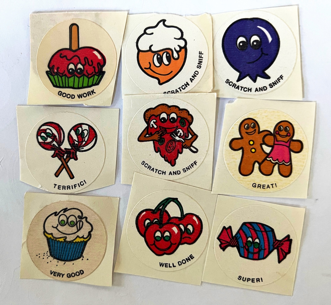 Vintage CTP Original Scratch and Sniff Stickers. Take Your Pick Still