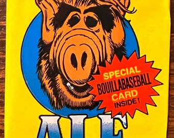 1987 Alf Wax Pack Trading Cards | Topps | Alien Productions