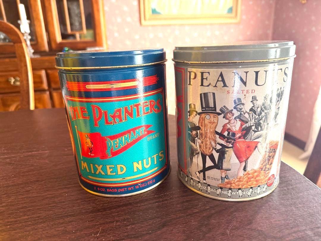 Old Planters Peanuts Jars - Etsy