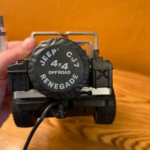 80s Remote Control Steering Wheel Vintage 80s Remote Control Jeep CJ7 Car WORKS! RC Vehicle, Bright ...