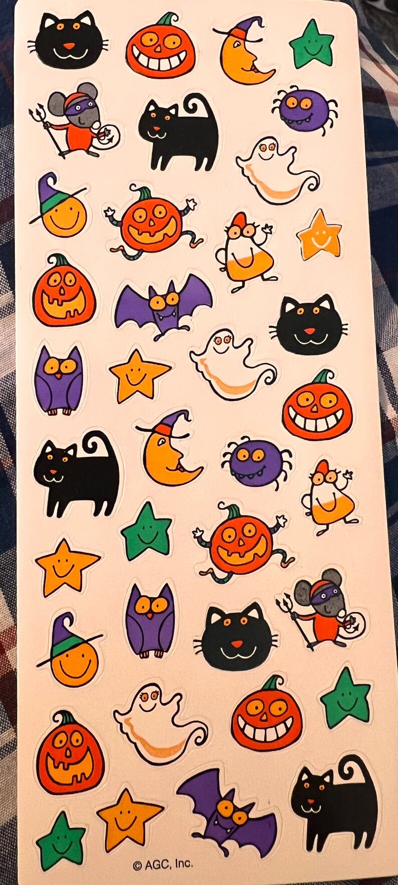 Vintage Halloween Sticker Sheets Take Your Pick Etsy