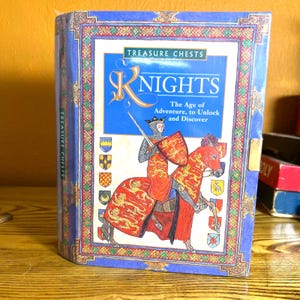 Vintage 2001 Knights Treasure Chest: The Age of Adventure to Unlock and Discover by Marilyn Tolhurst
