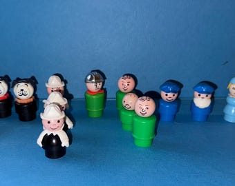 Vintage 1970s Fisher Price Little People; Plastic. Take your pick!
