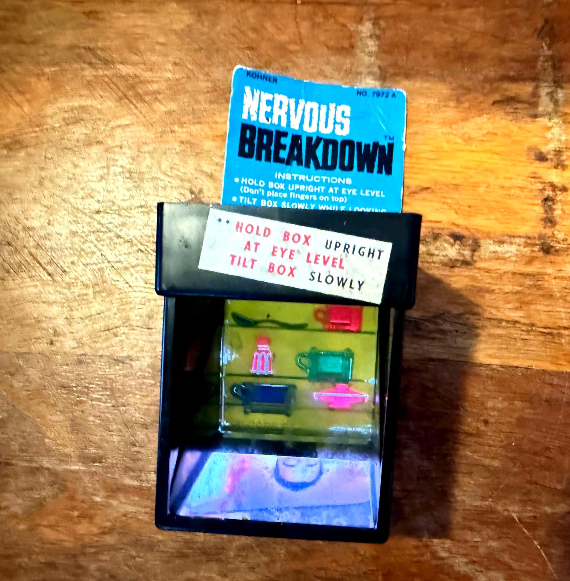 Vintage 1960s Nervous Breakdown Brain Teaser Puzzle, Kohner