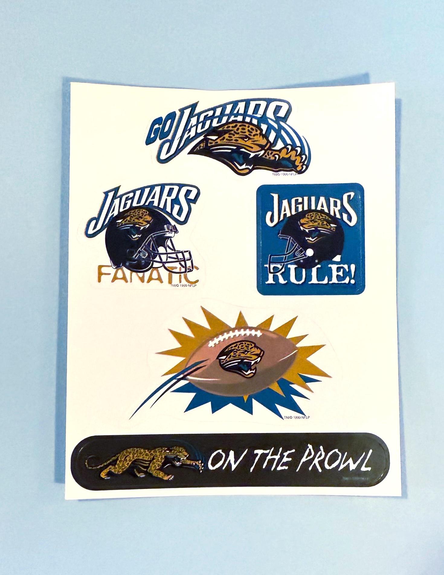 thumbnail image 2 of Jacksonville Jaguars Vinyl Decal / Sticker – Choose From 5 Sizes – Multi-Color Team Logo 2 of 4